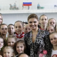 05-2010 Alina Kabaeva and Svetlana Horkina in Ekaterinburg